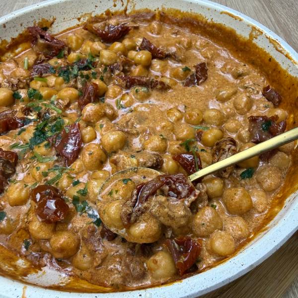 Κρεμώδη ρεβίθια